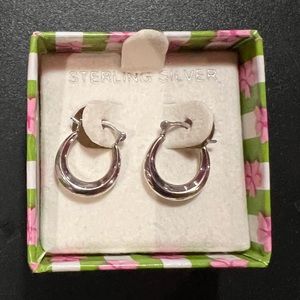 Baby girl hoop earrings